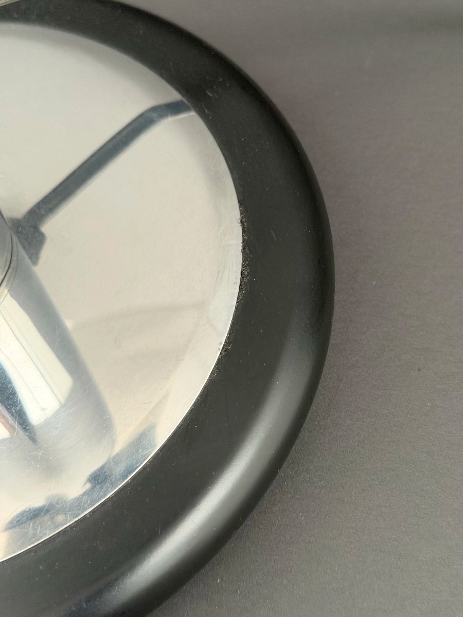 Lampe champignon en chrome, 1970  -photo-4