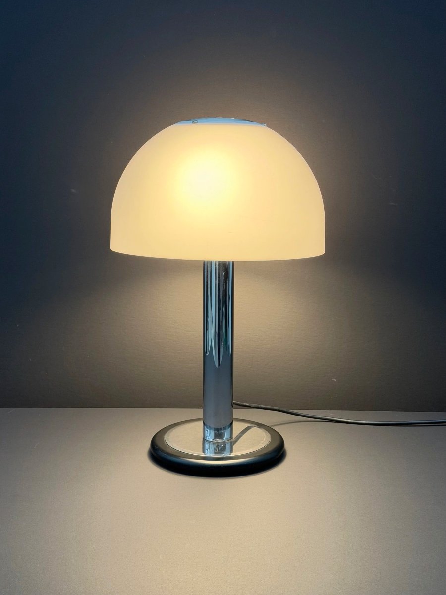 Lampe champignon en chrome, 1970  -photo-2