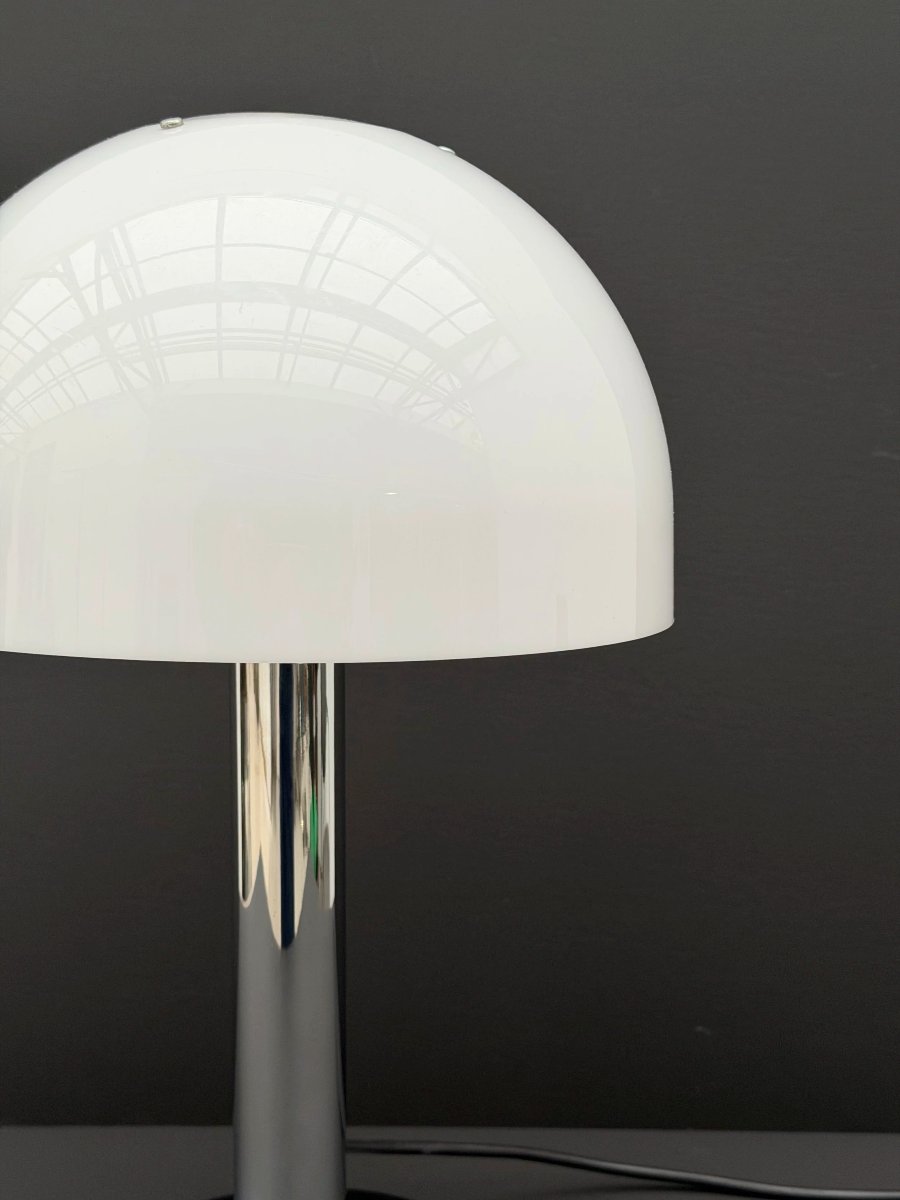 Lampe champignon en chrome, 1970  -photo-4