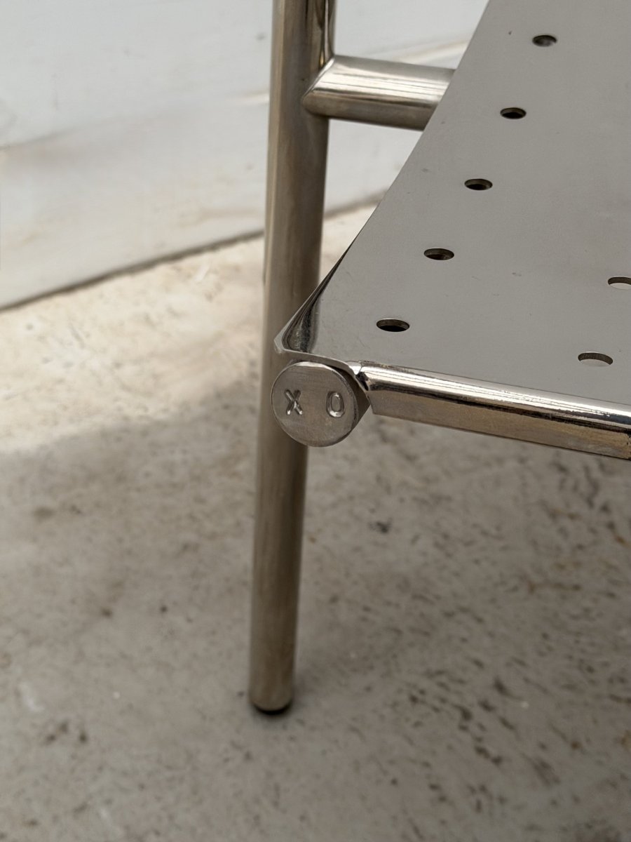 Fauteuil "Dr Sonderbar" de Philippe STARCK pour XO en acier chromé, 1980  -photo-3