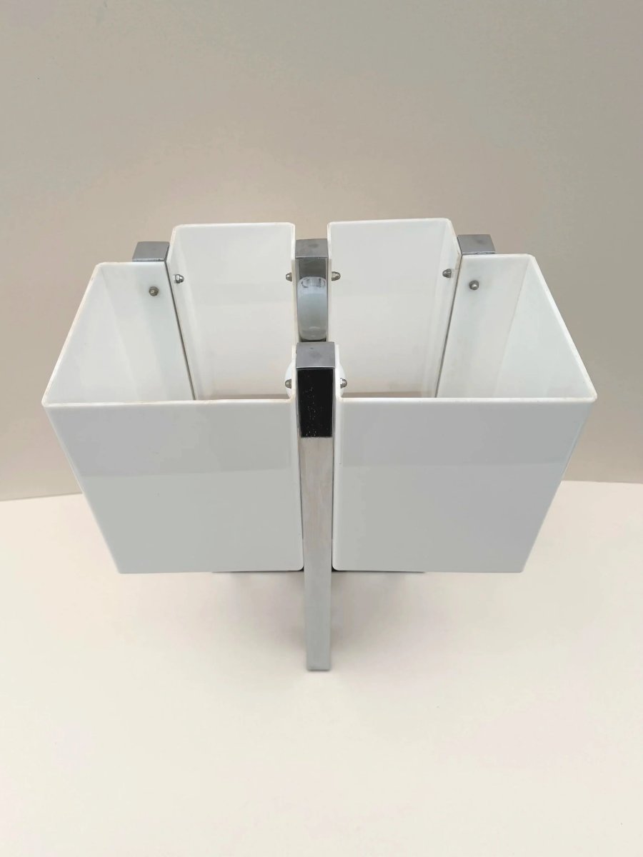 Lumica Lamp In Chrome Metal, Spain 1970  -photo-3