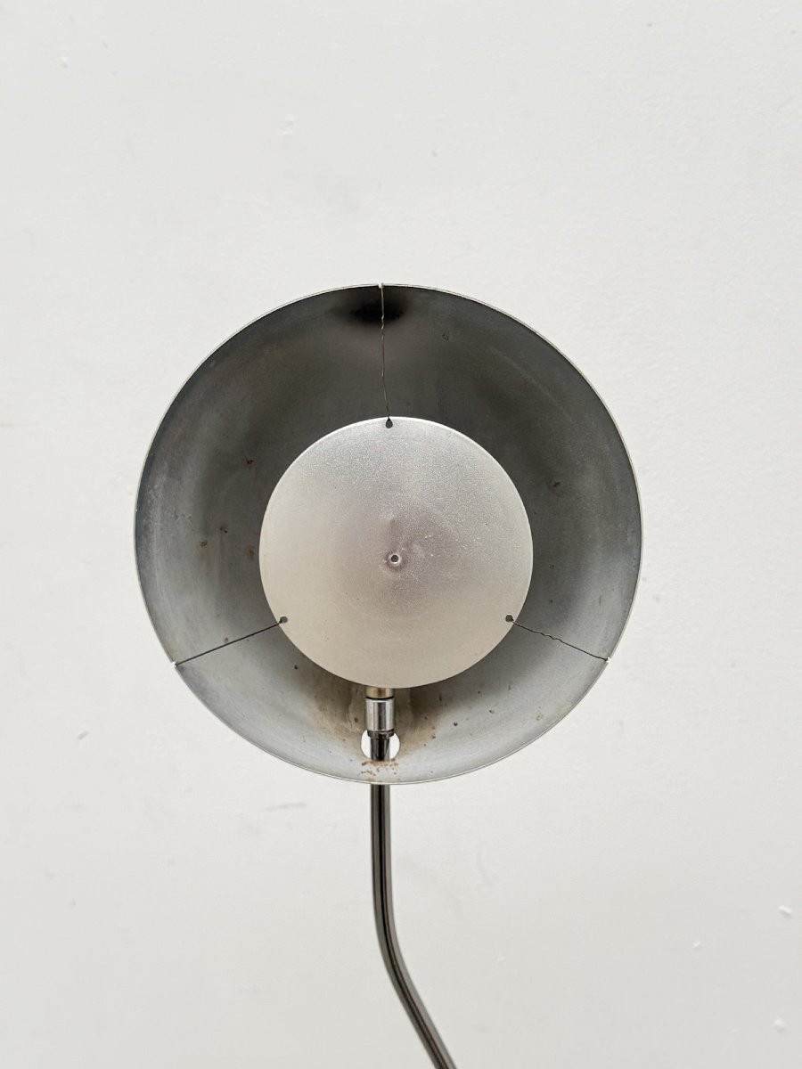 Metal And Chrome Floor Lamp, 1980 -photo-4