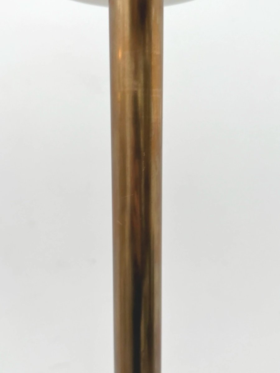 Lampadaire par De Majo en verre de Murano et laiton, Italy 1960-photo-3