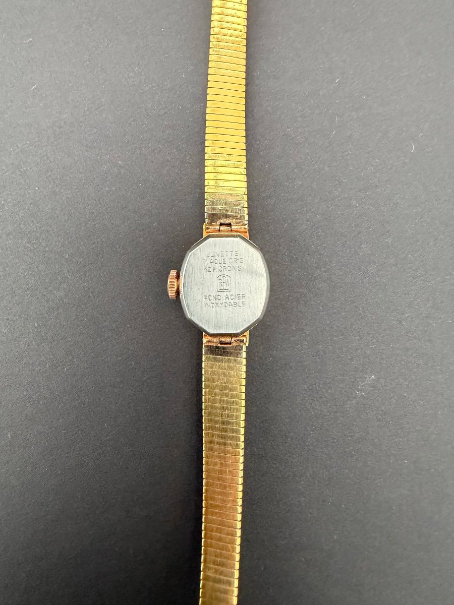 Pax Ladies' Mechanical Watch In Gold Plating, 1960  -photo-3