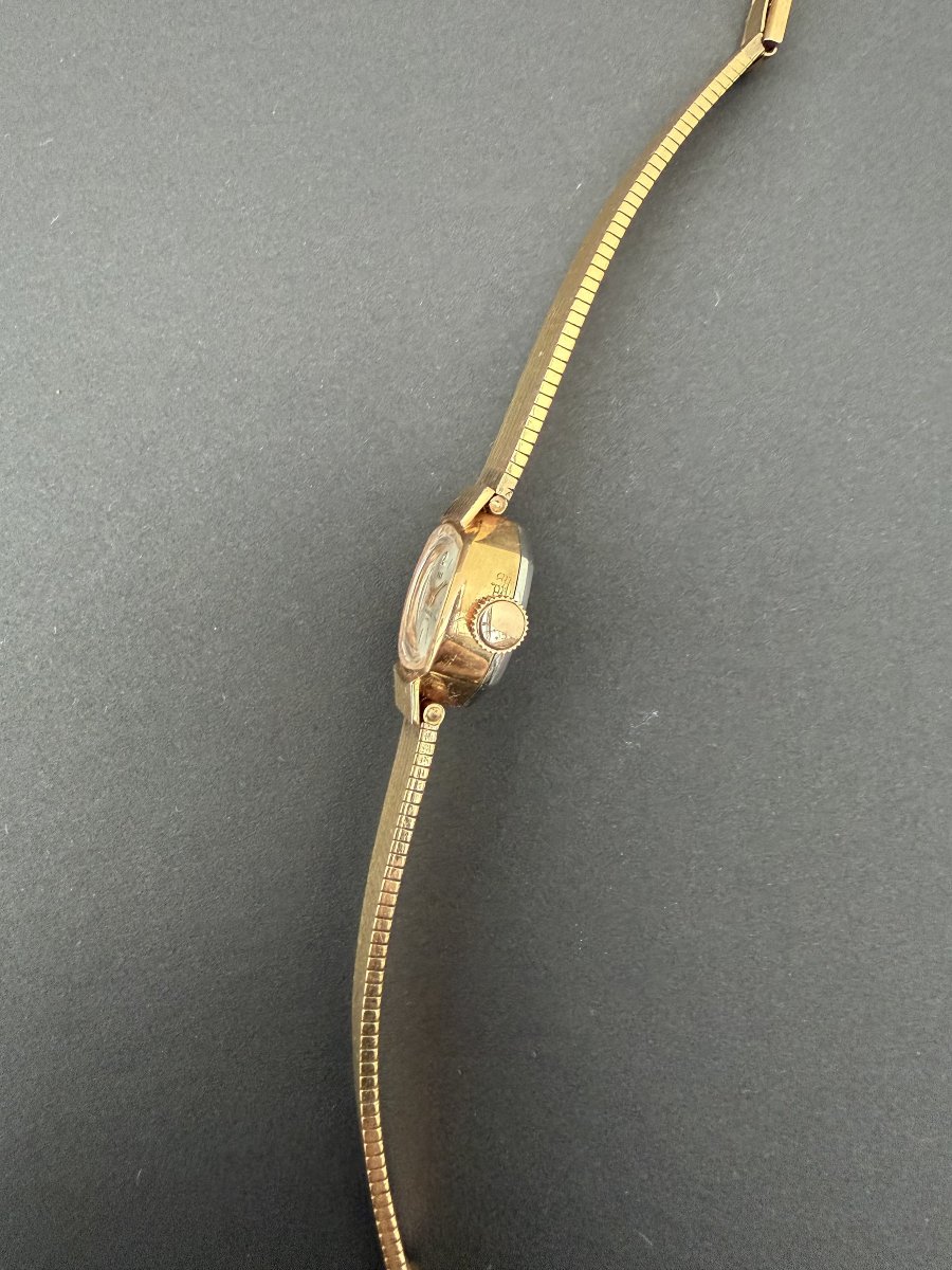Pax Ladies' Mechanical Watch In Gold Plating, 1960  -photo-4