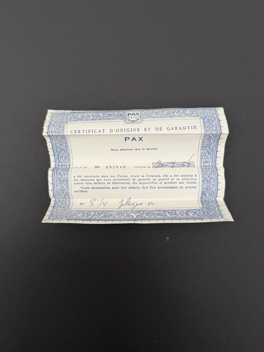 Pax Ladies' Mechanical Watch In Gold Plating, 1960  -photo-1