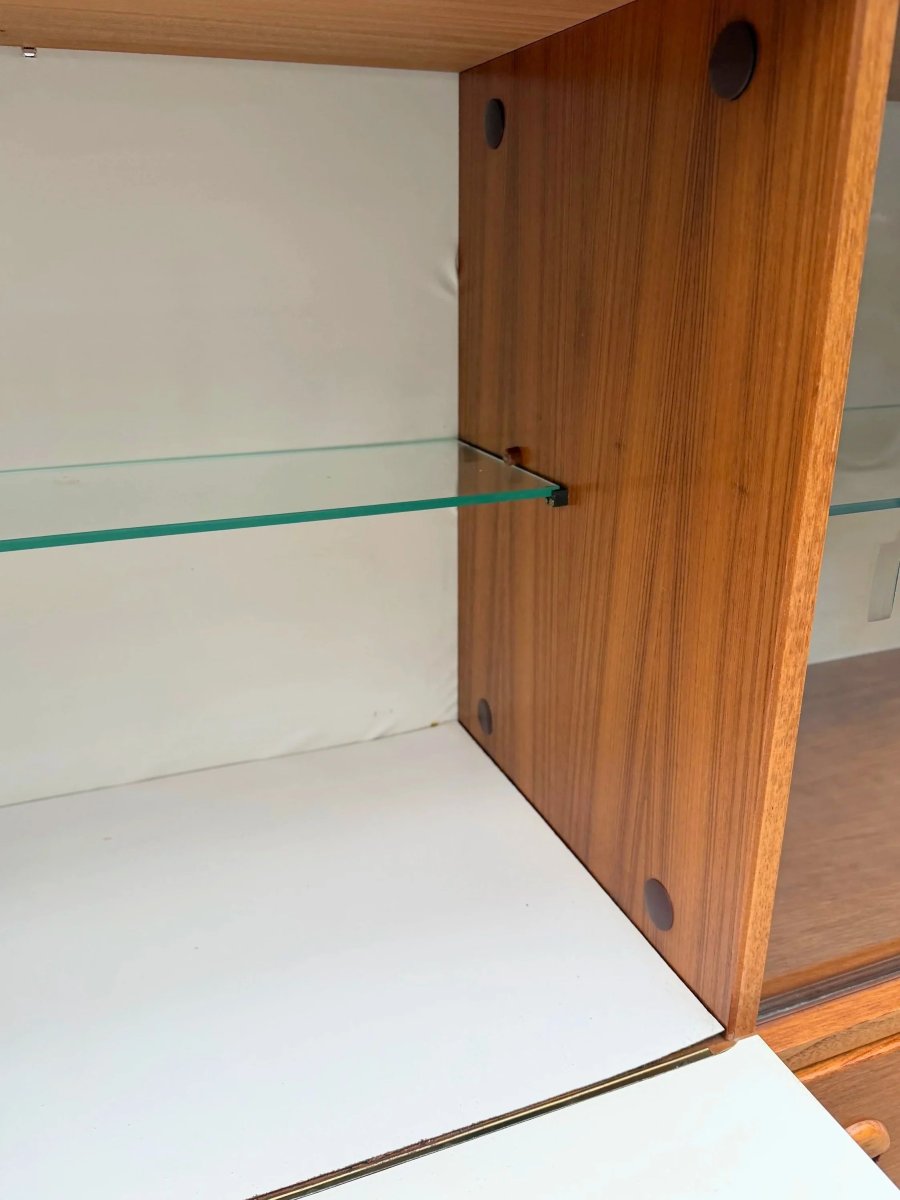 Meuble bar de style scandinave en teck, 1970  -photo-3