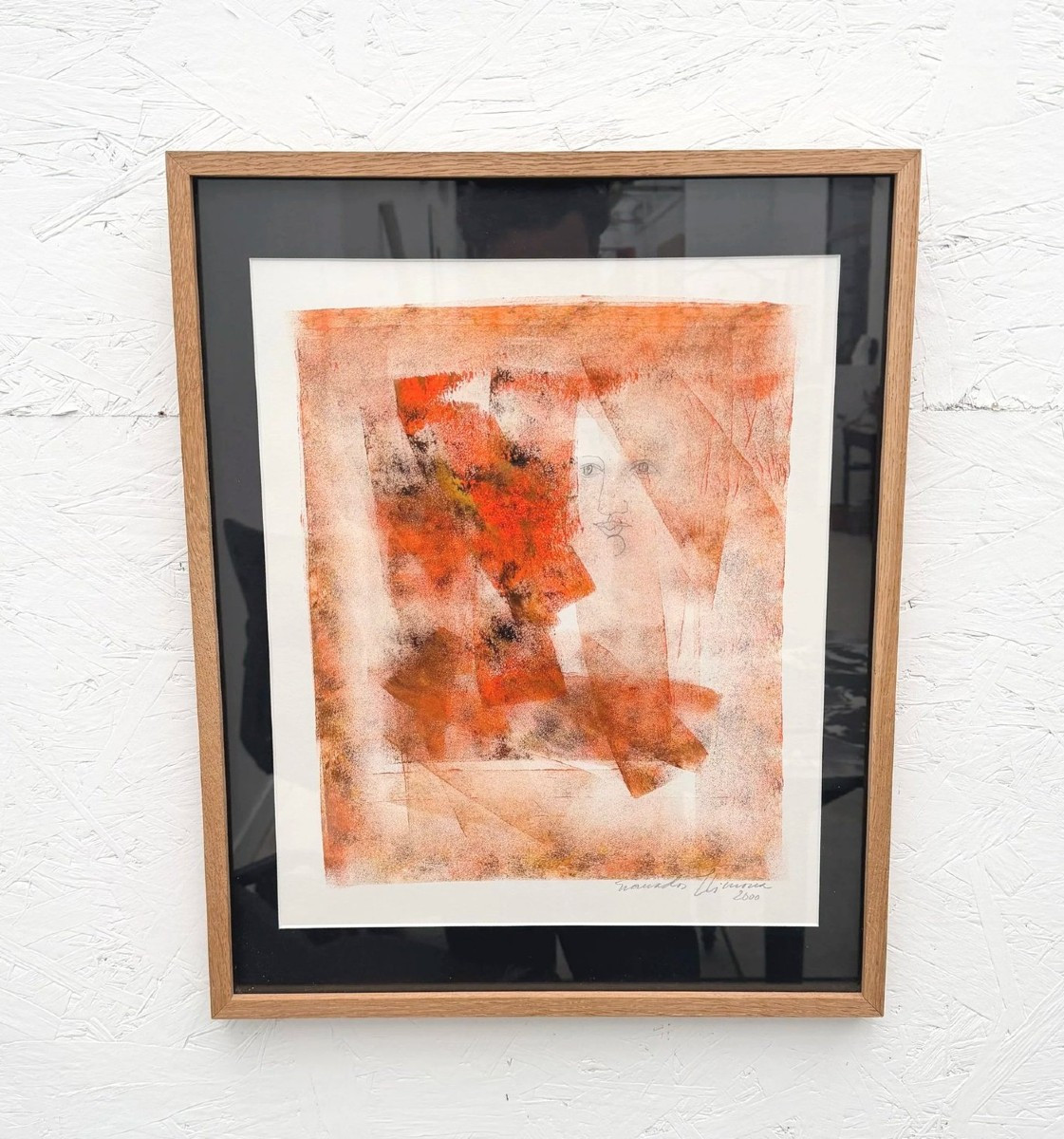 Technique mixte sur papier de Joan Granados I LLIMONA, 2000  