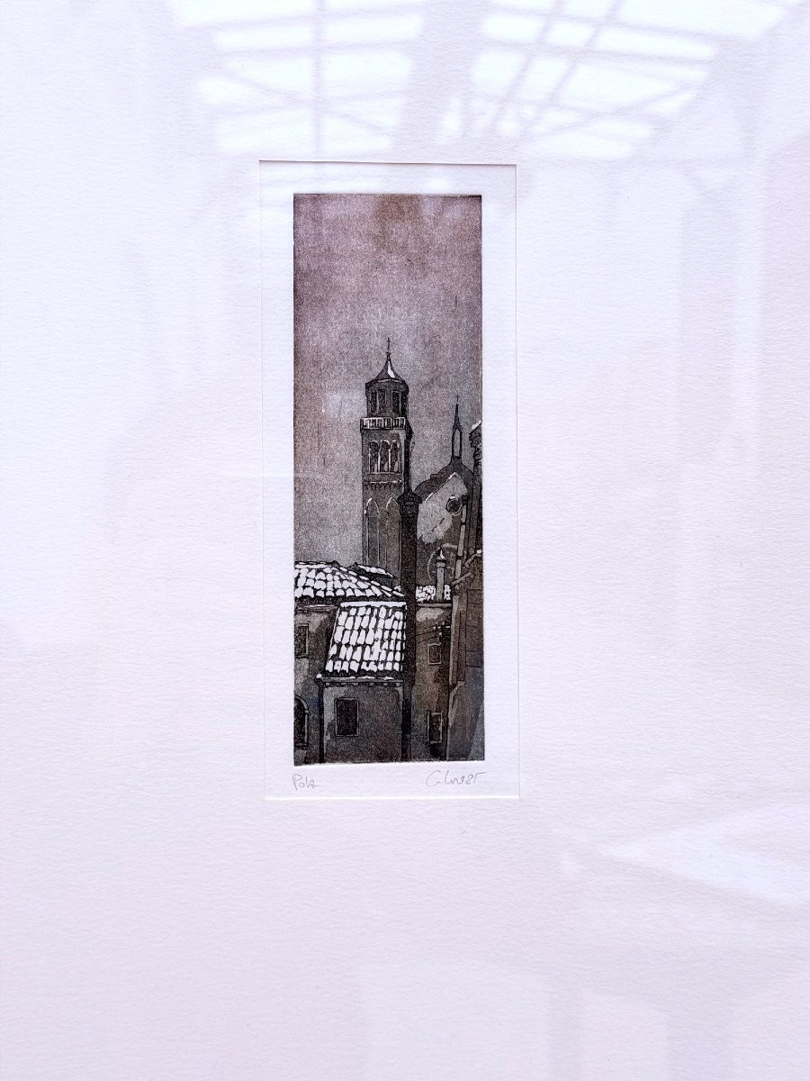 Gravure sur papier de POLA  -photo-2