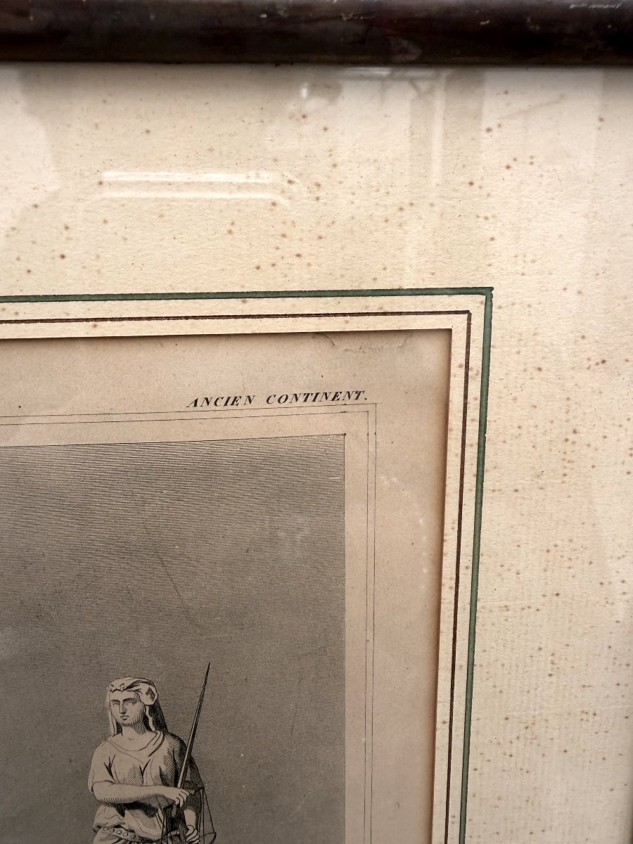 Gravure originale de Victor LEVASSEUR Carte ancienne de l'Europe et limites, 1846  -photo-1