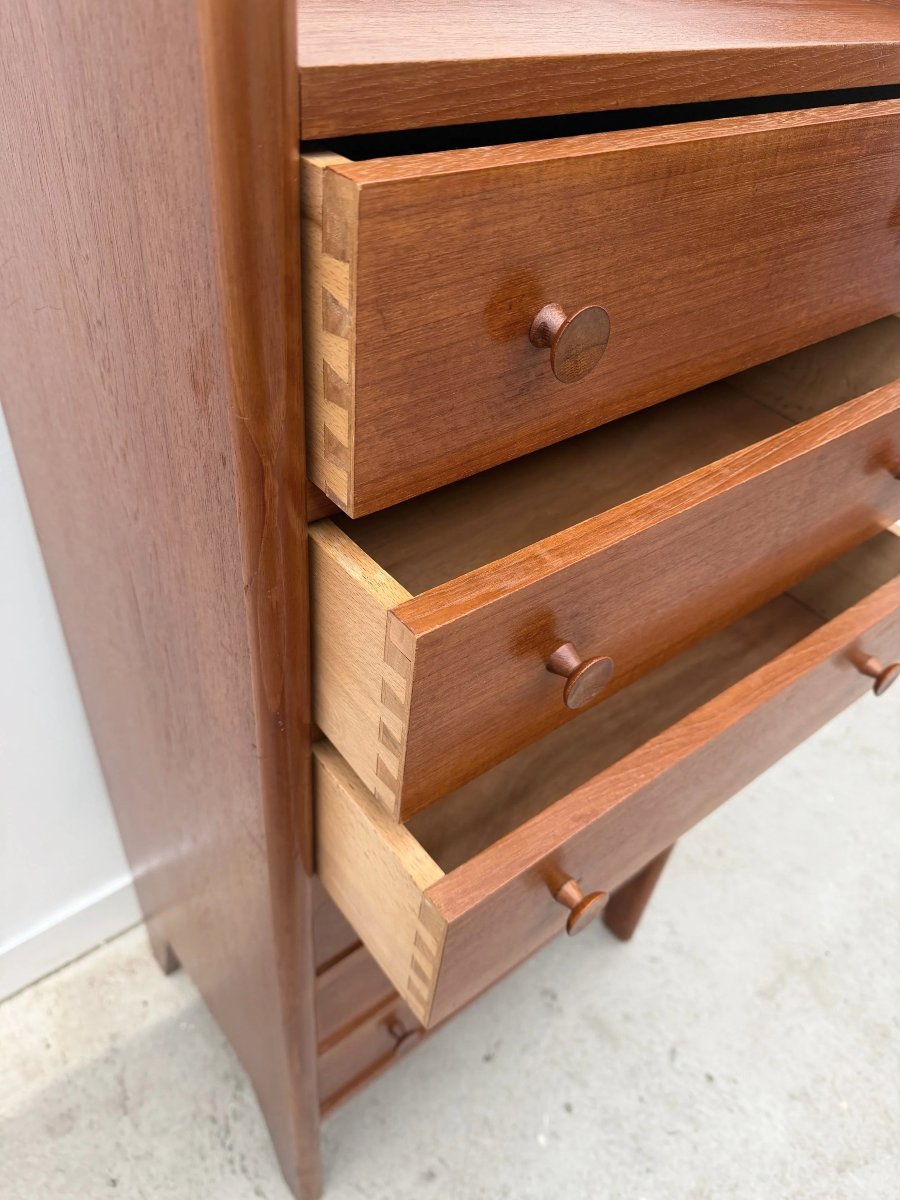 Scandinavian-style Teak Chest Of Drawers, 1960  -photo-1