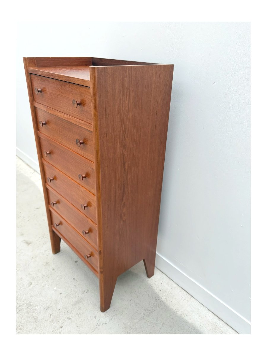 Scandinavian-style Teak Chest Of Drawers, 1960  -photo-3