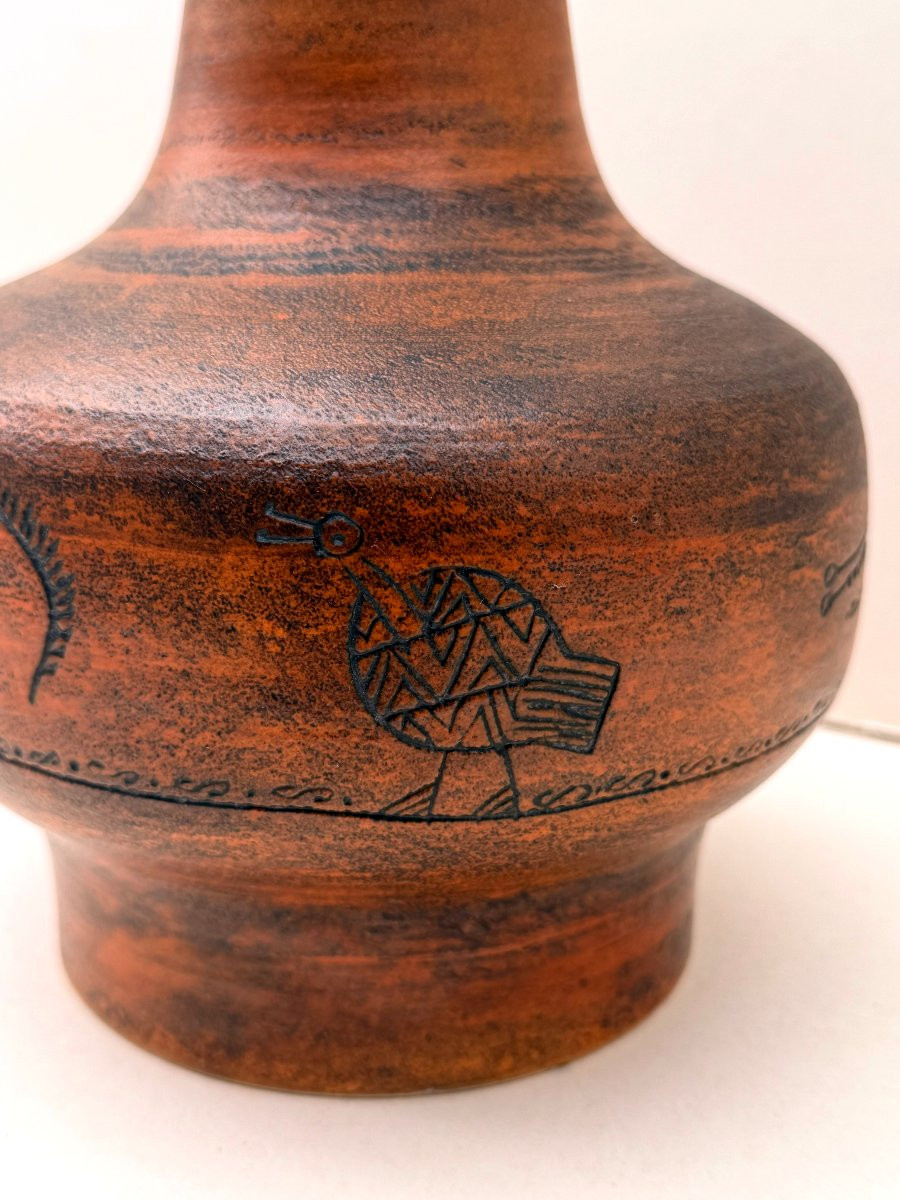Ceramic Lamp Base By Jacques Blin, 1960  -photo-2