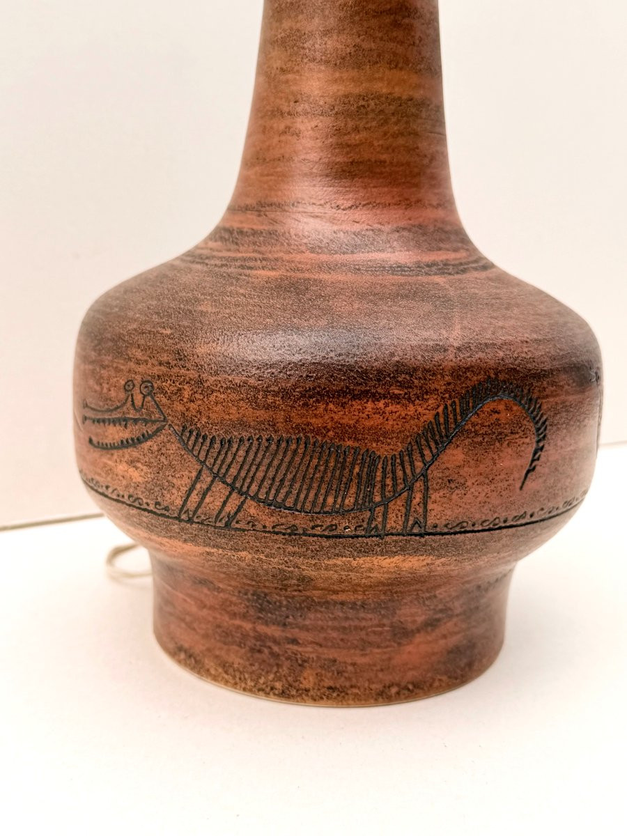 Ceramic Lamp Base By Jacques Blin, 1960  -photo-3