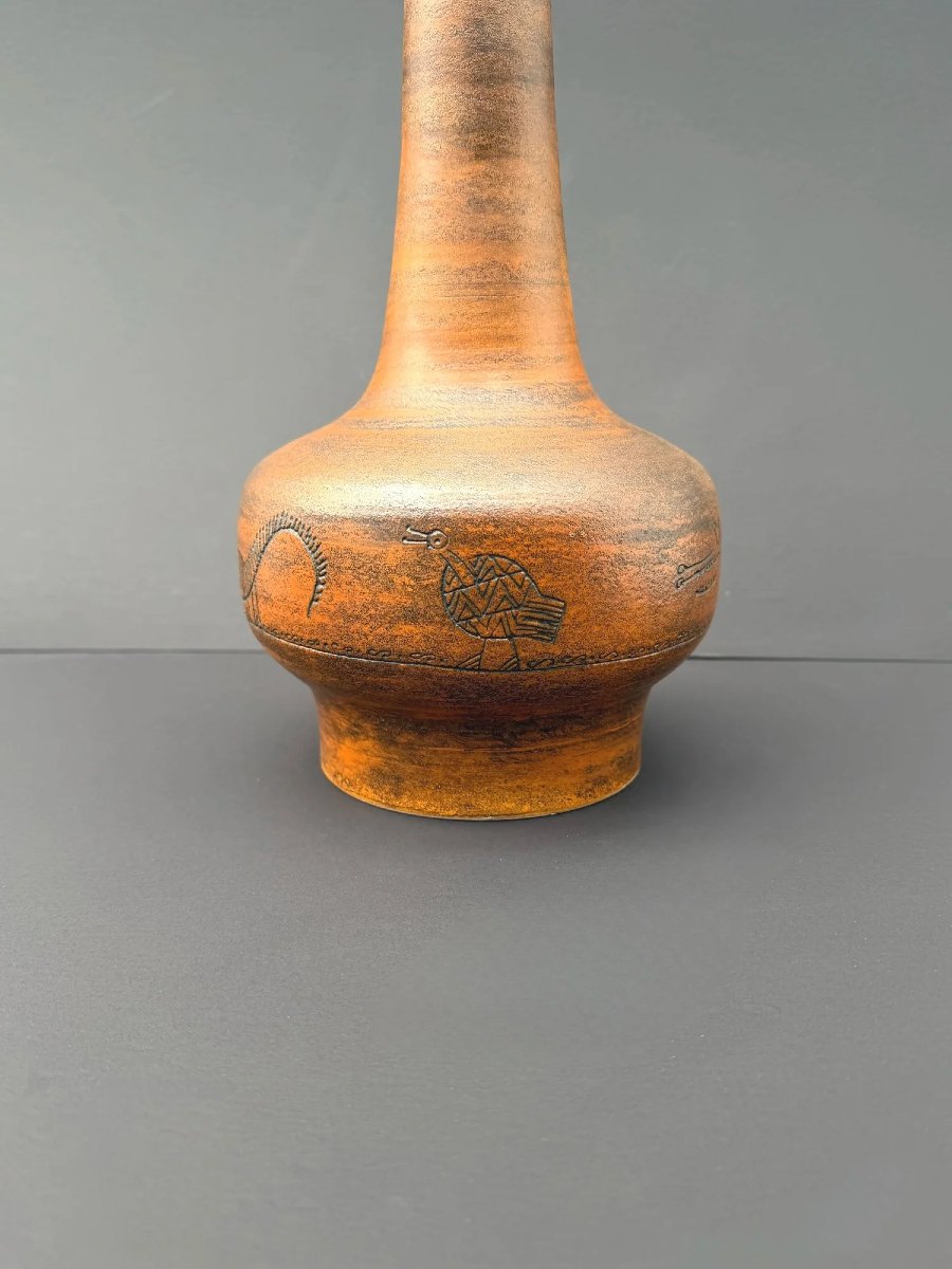 Pied de lampe de Jacques BLIN en céramique, 1960  -photo-2