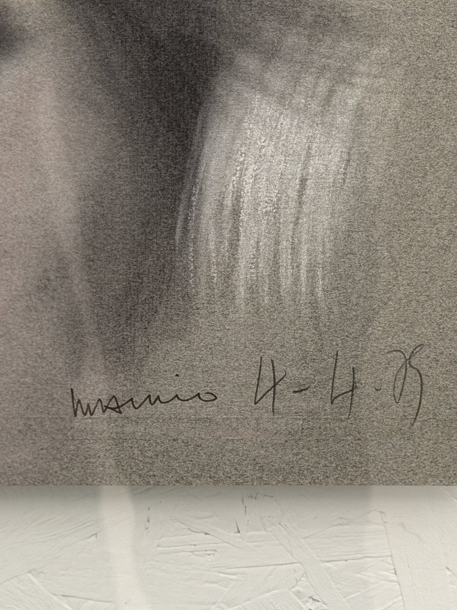 Pastel On Paper By Marino, 1975-photo-4