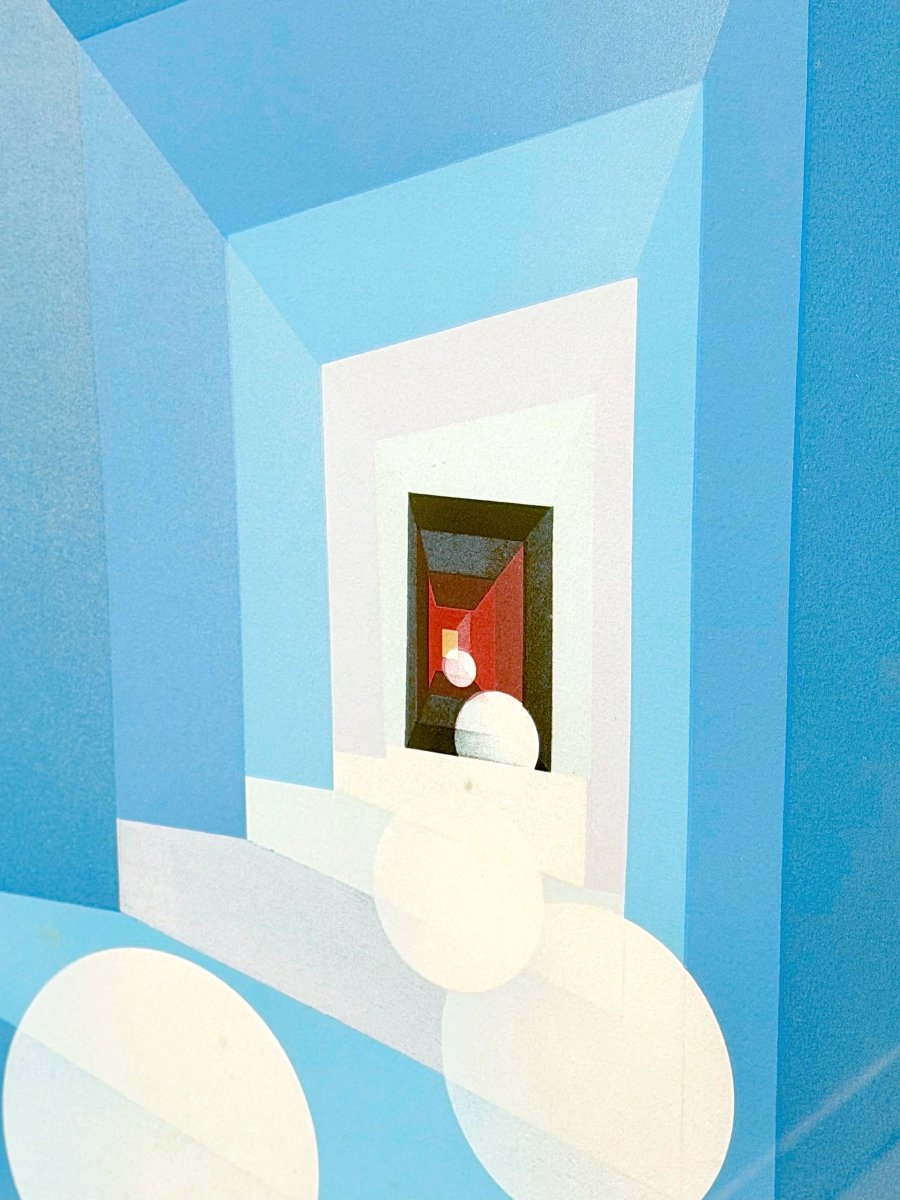 Lithographie de Bernard JARDEL 10/200, 1970 -photo-3