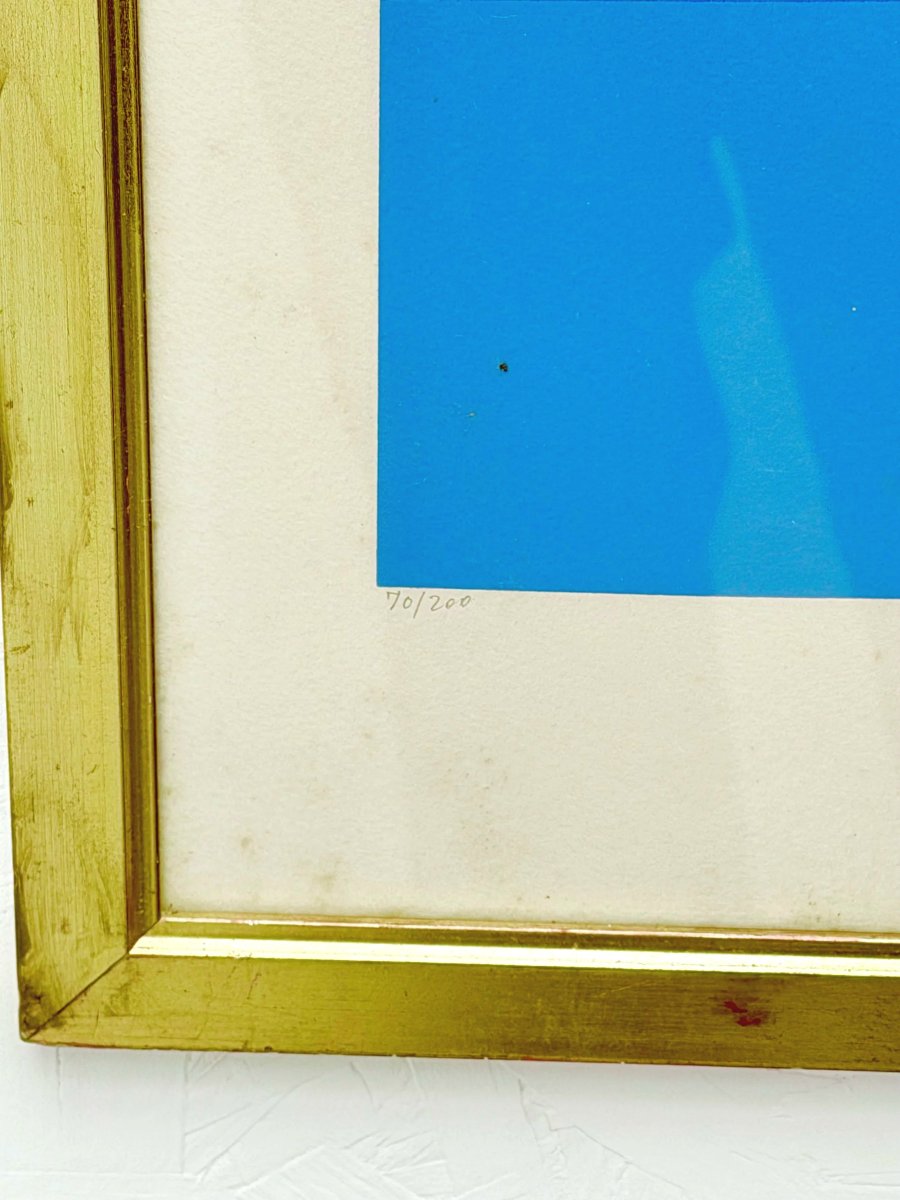 Lithographie de Bernard JARDEL 10/200, 1970 -photo-1