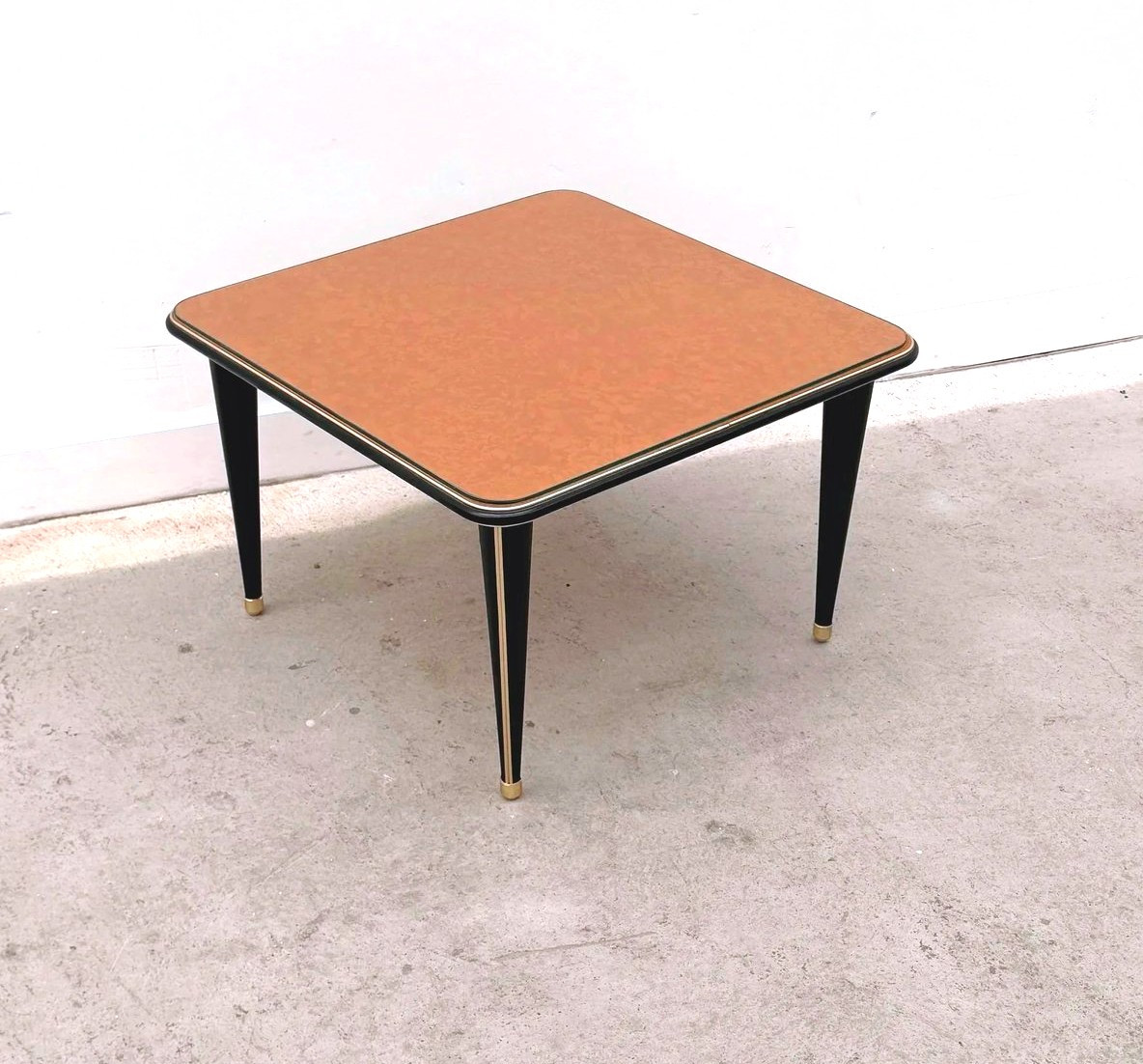 Skai And Glass Coffee Table, 1960