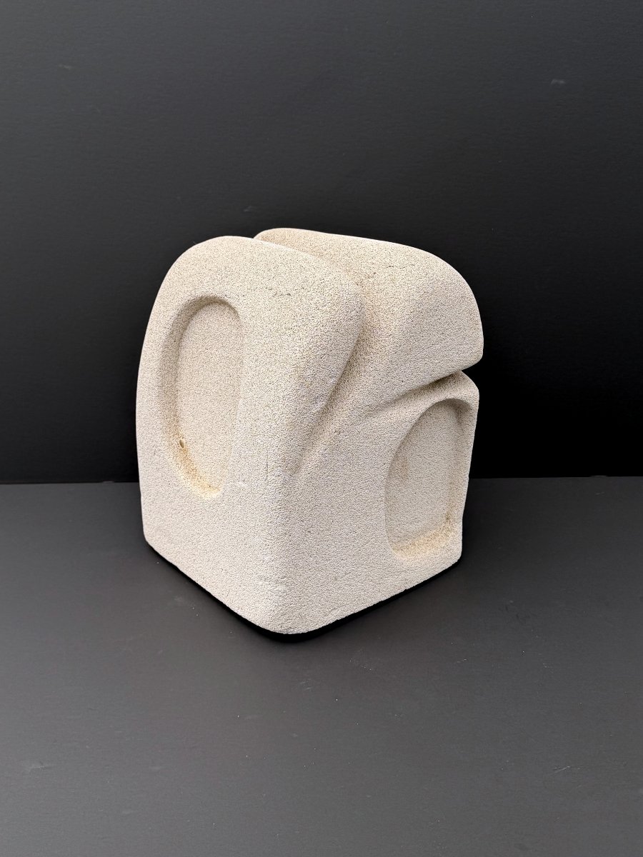 Sculpture In Siporex, 1970-photo-1