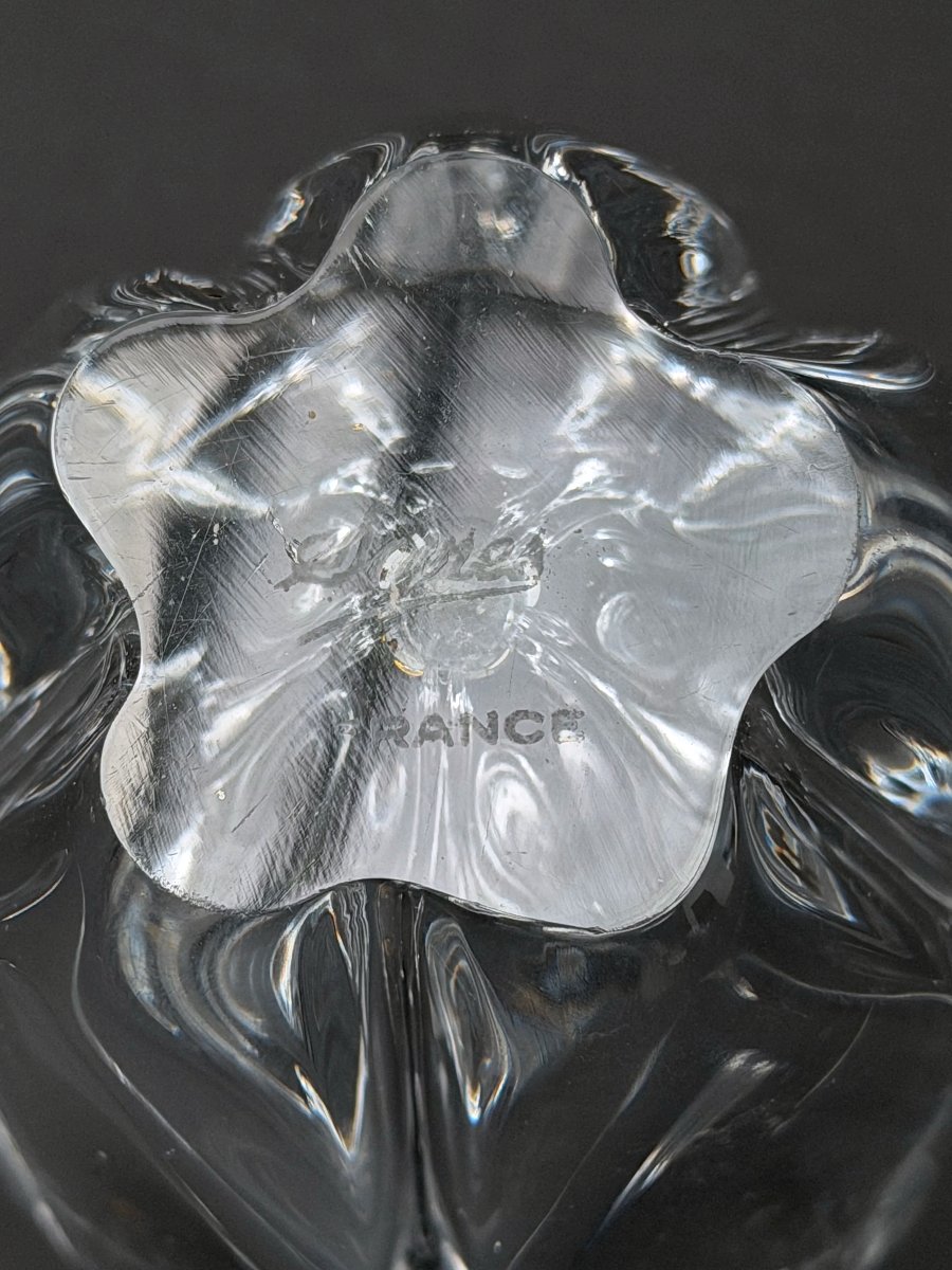 Crystal Vase From Sevres, France 1950-photo-4