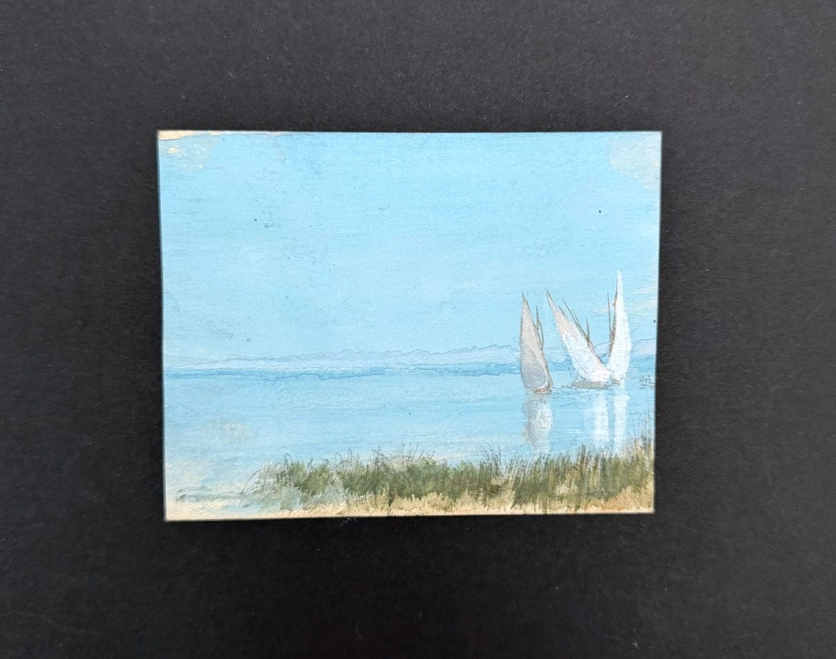 Aquarelle sur papier de marine, 1940  