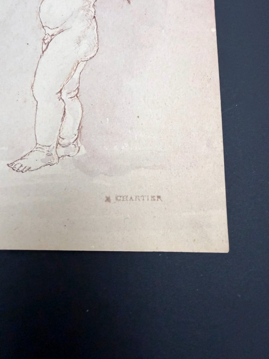 Dessin sur papier de CHARTIER-photo-2