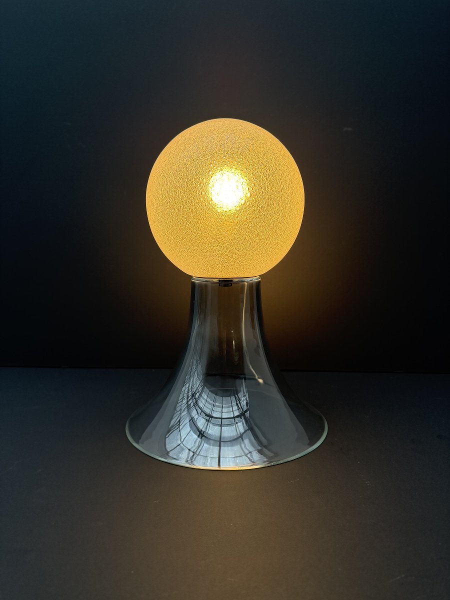 Lampe en verre de MURANO, Italie 1970  -photo-2