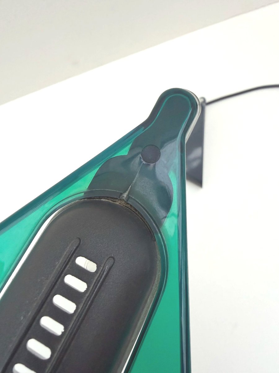 Lampe de bureau halogène de ARTELUCE en métal et plastique, Italie 1980  -photo-1