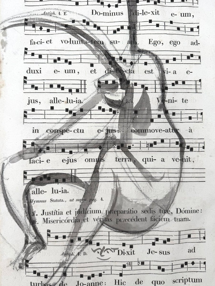 Tableau Encre sur papier de Eric VALAT-photo-2