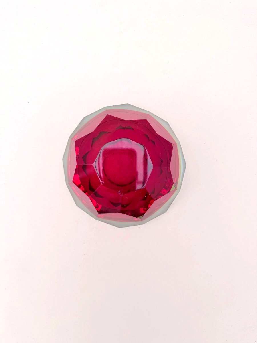 Sommerso - Murano Blown Glass Pocket Organizer, Italy 1960-photo-1