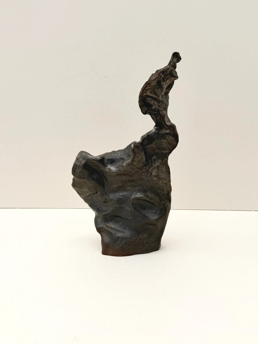 Sculpture de Paul FLICKINGER en bronze, France 1990 -photo-4
