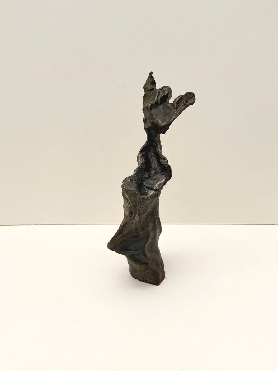 Sculpture de Paul FLICKINGER en bronze, France 1990 -photo-1