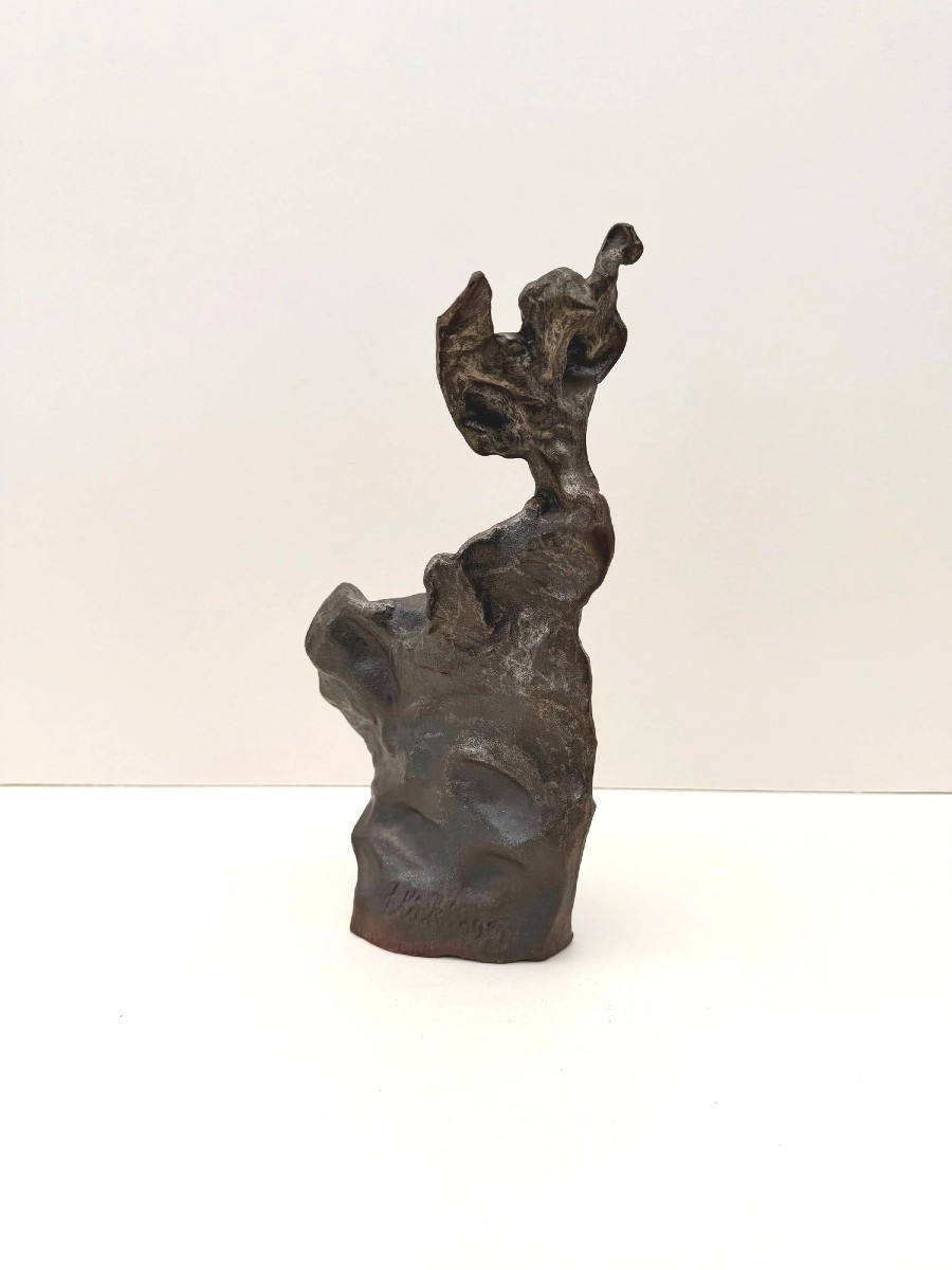 Sculpture de Paul FLICKINGER en bronze, France 1990 