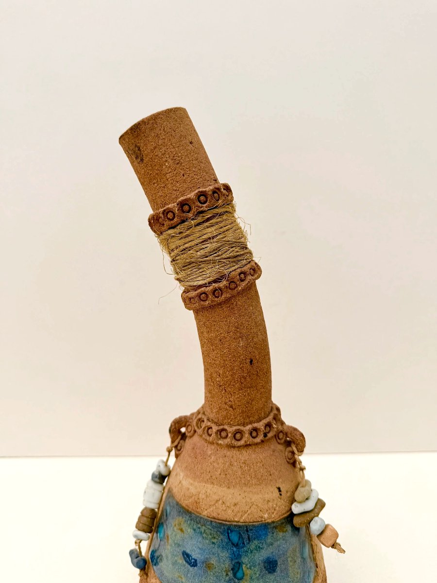 Ceramic Vase Signed-photo-3