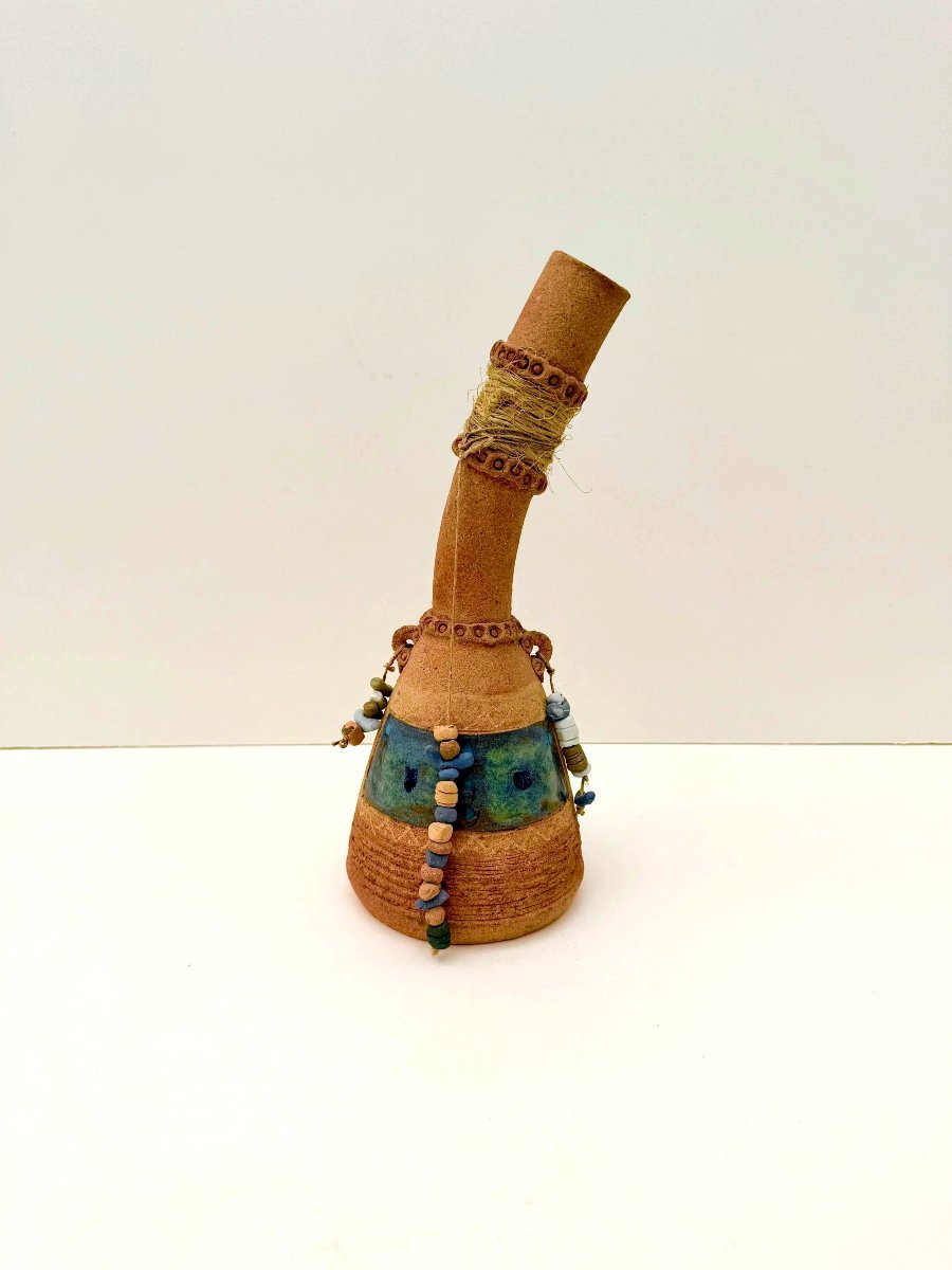 Ceramic Vase Signed-photo-1