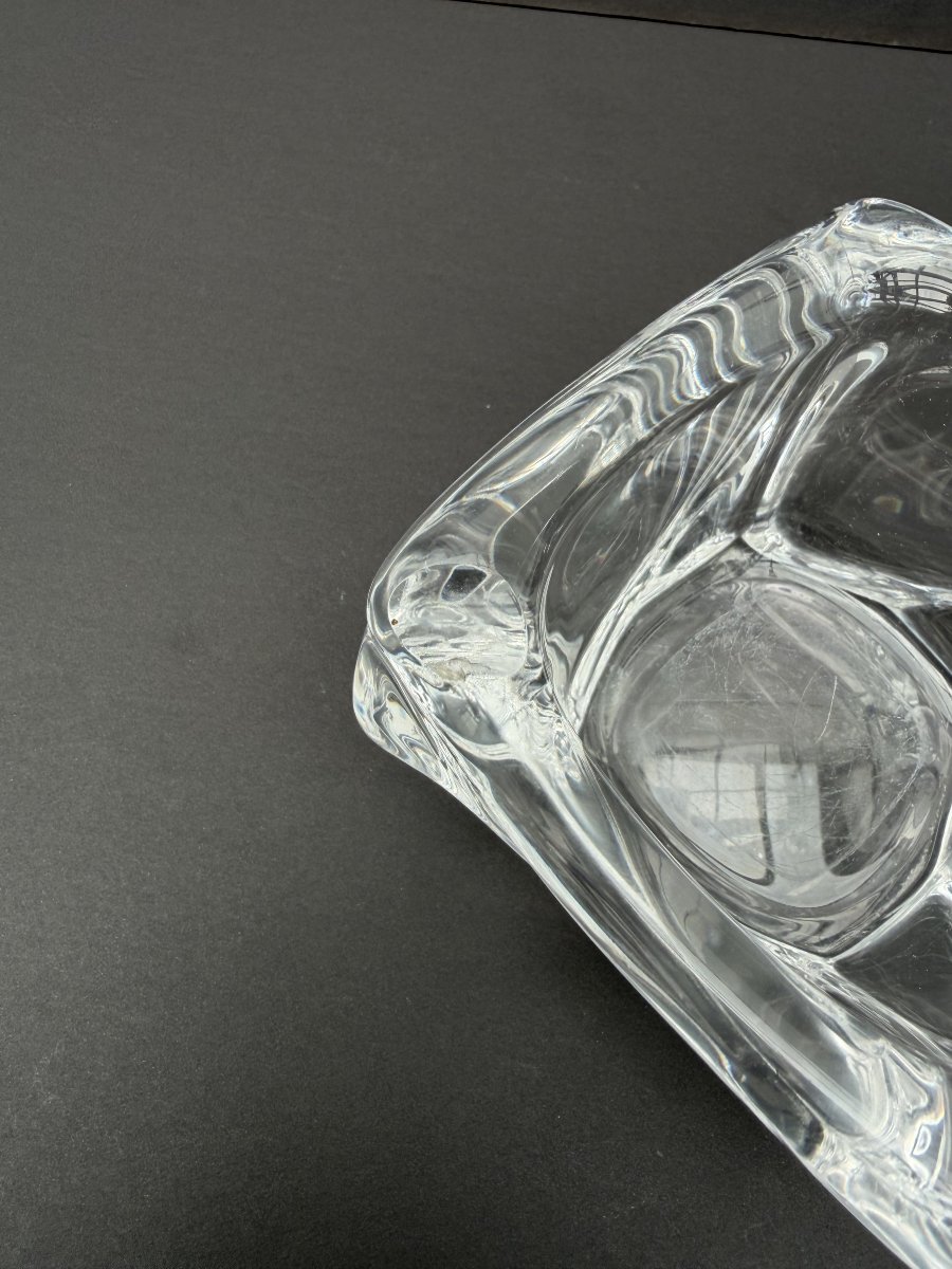Daum France Pocket Organizer In Crystal, 1960-photo-3