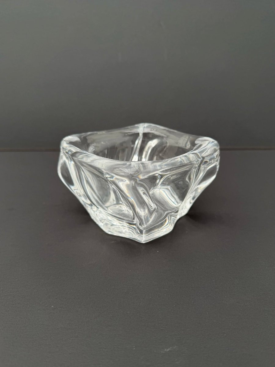 Daum France Pocket Organizer In Crystal, 1960-photo-2