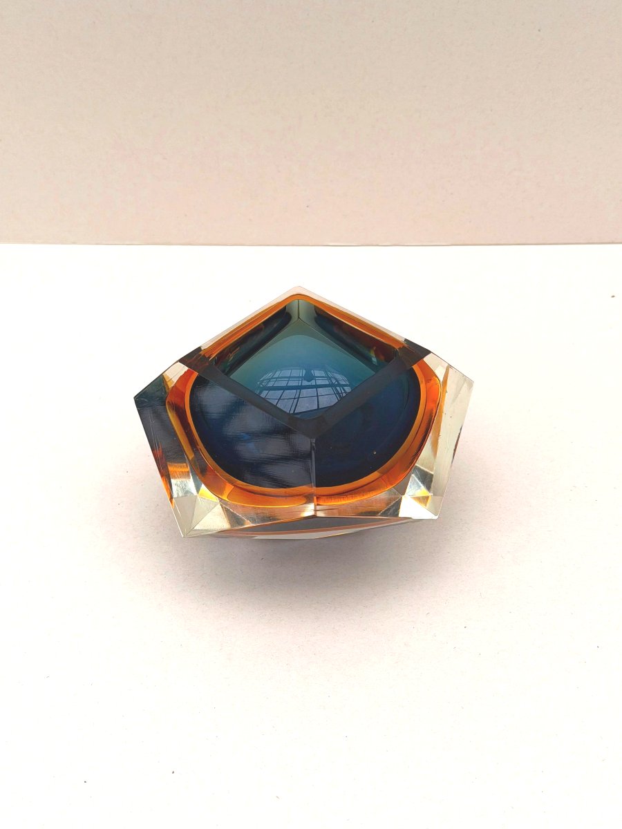Vide poche SOMMERSO - MURANO en verre soufflé, Italie 1970-photo-3