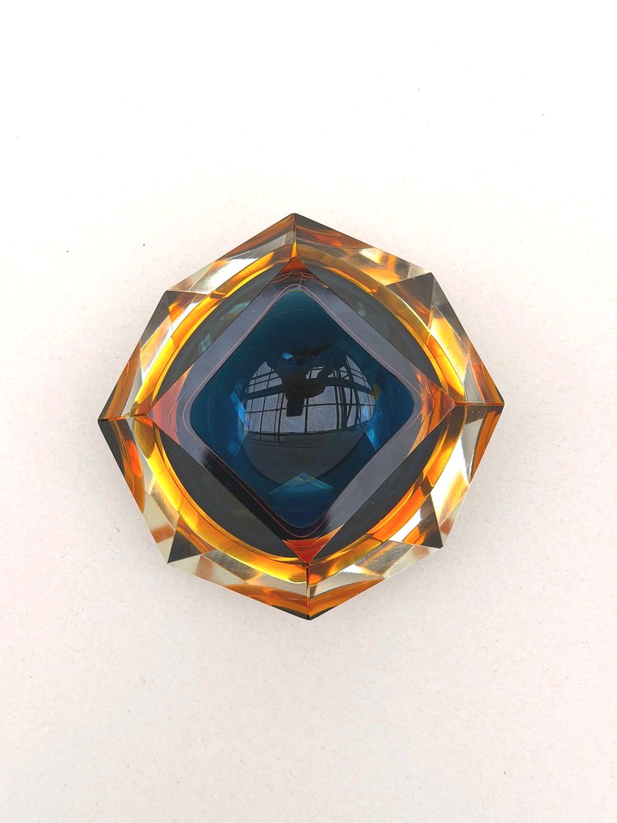 Vide poche SOMMERSO - MURANO en verre soufflé, Italie 1970-photo-4