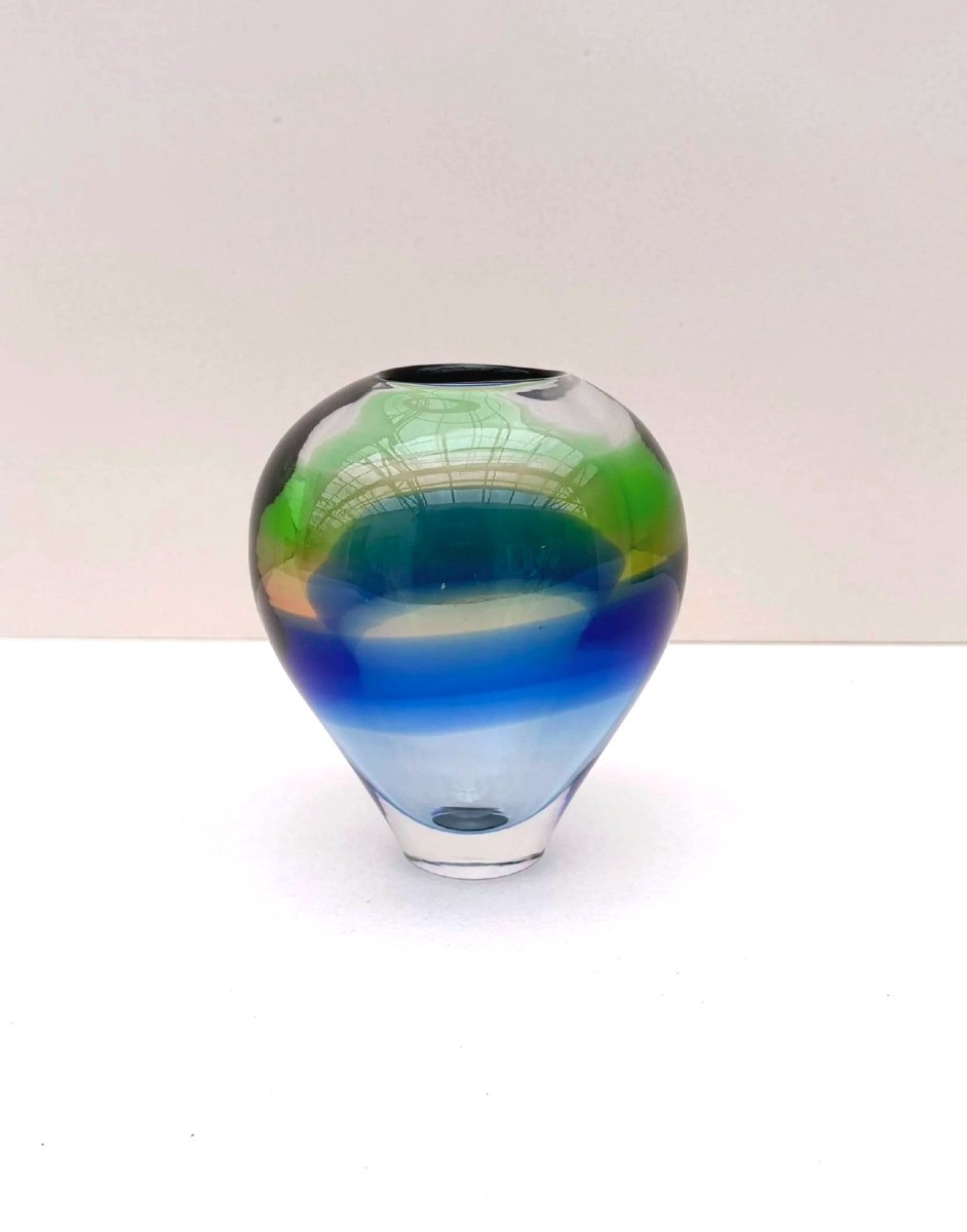 Vase de JOSKA en cristal, Allemagne 1970