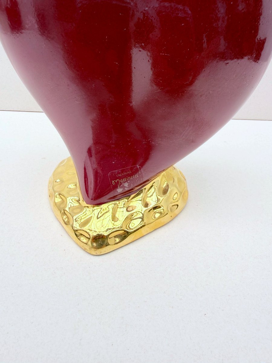 Vase By Jean-dominique Martinetti For Création Martinetti, France 1990-photo-2