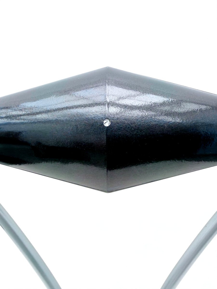 Frans Schrofer's "plume" Lamp For Scopelight Holland In Metal, 1980-photo-4
