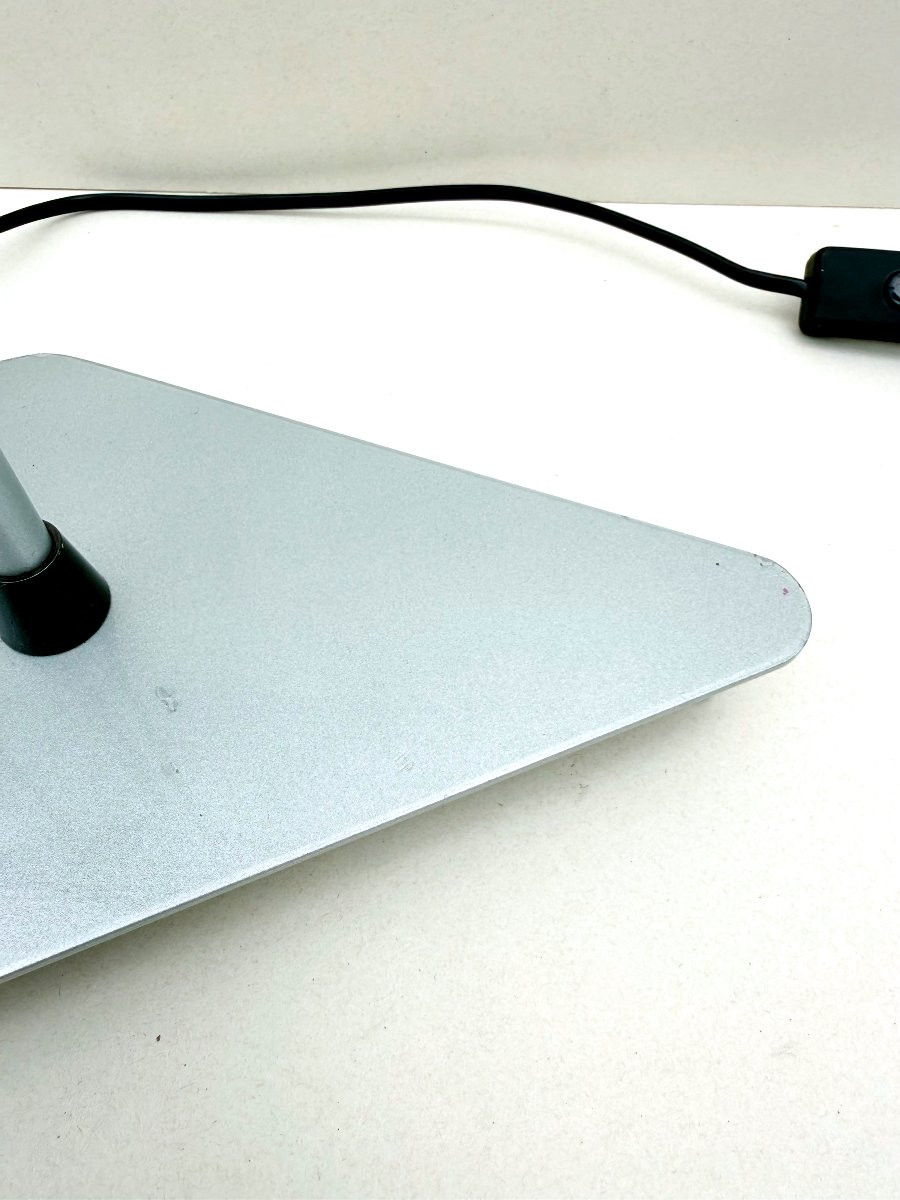 Frans Schrofer's "plume" Lamp For Scopelight Holland In Metal, 1980-photo-1