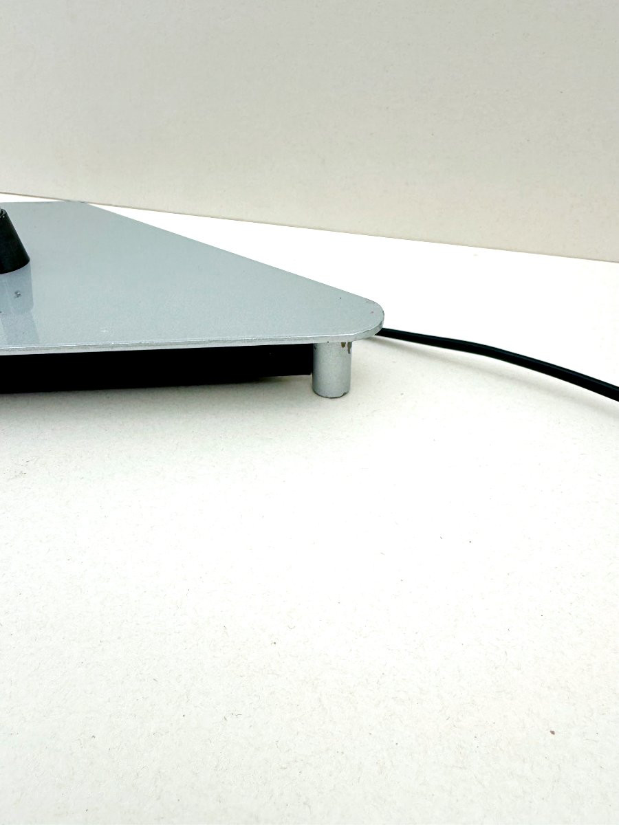 Frans Schrofer's "plume" Lamp For Scopelight Holland In Metal, 1980-photo-6