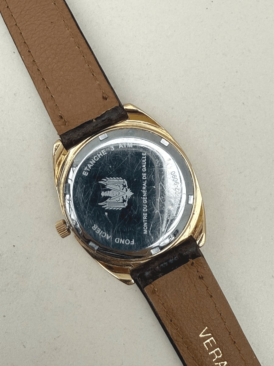 Lip "général De Gaule" Quartz Watch, France 1994-photo-3