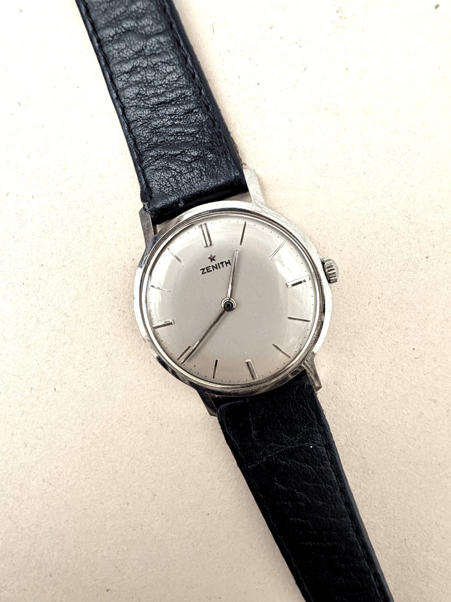 Extra-flat Zenith Mechanical Watch, Switzerland 1960