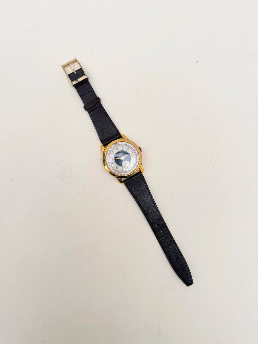 Swiss Mechanical Watch By Blimaur With Date, France 1960-photo-2