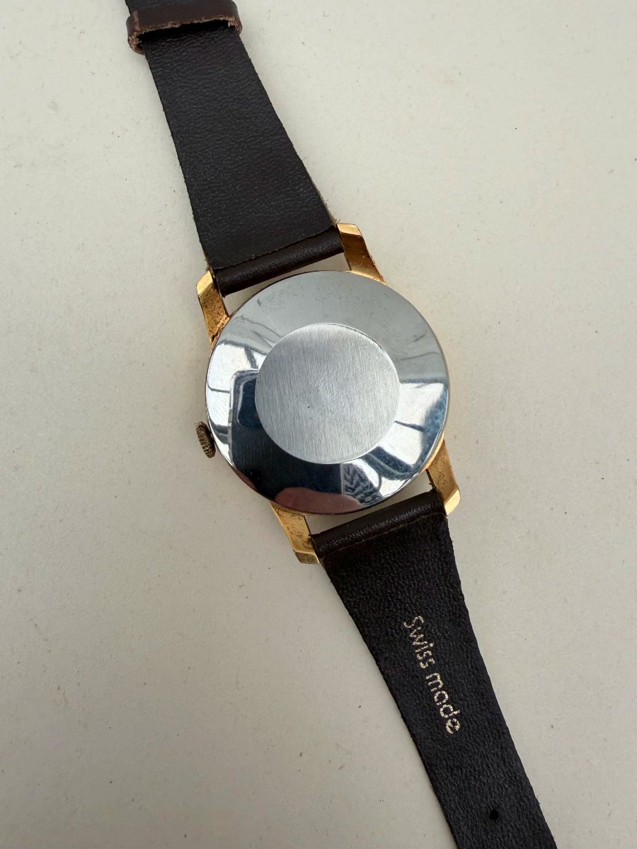 Swiss Mechanical Watch By Blimaur With Date, France 1960-photo-4