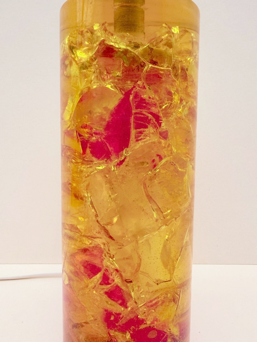 Prova Lamp Made Of Fractal Resin, 1970 -photo-3